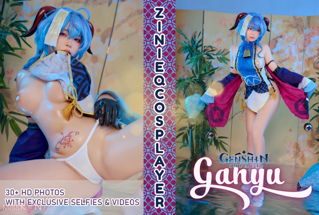 Coser@ZinieQ: Ganyu Jiangshi (39 photos) – Page 4