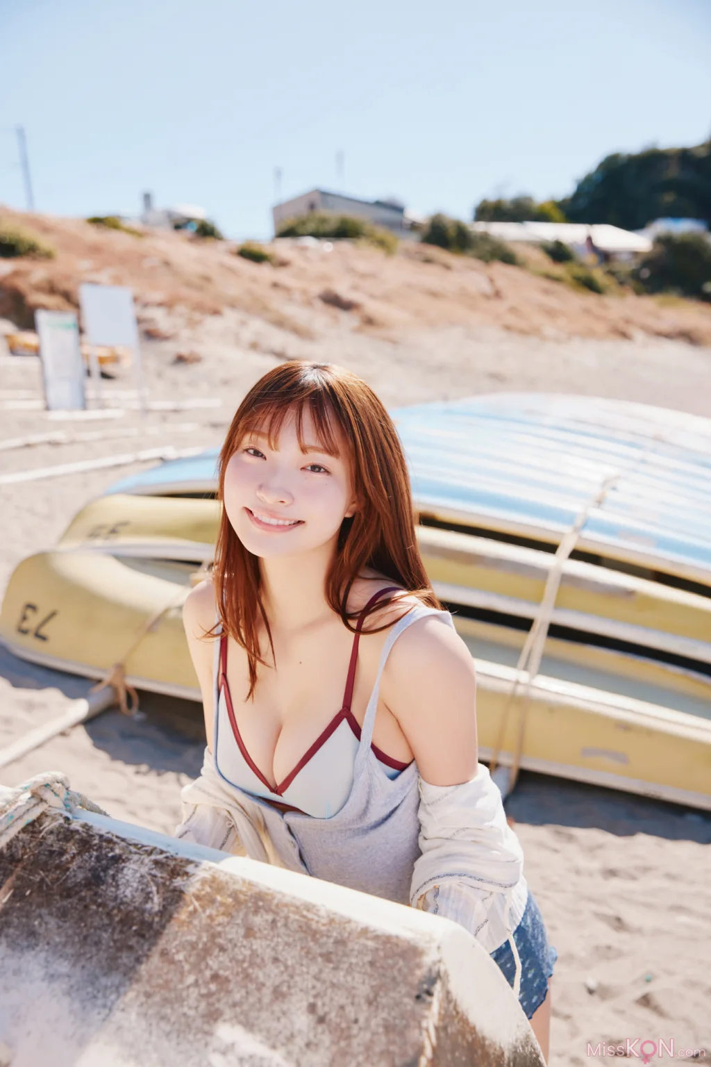 [JP] Natsuki Satonaka (里仲菜月): FRIDAYデジタル写真集 おとなっちゃん！ｖｏｌ．３ 大増量スペシャル版 (95 photos)