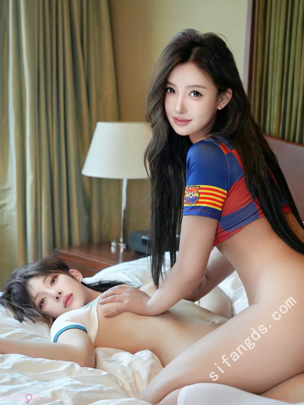 [XR Uncensored] 金允希 & 梨霜儿: R18 秀人网模特 你的足球宝贝 (113 photos + 3 videos) – Page 3