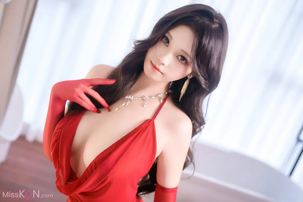 Coser@蜜汁猫裘: 酒红圣诞 (61 photos + 1 video) – Page 2