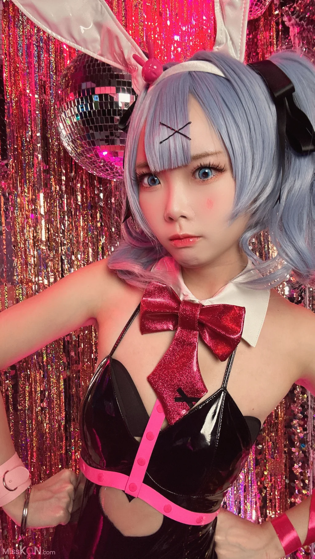 Coser@Maou Mo: Rabbit Miku (57 photos)
