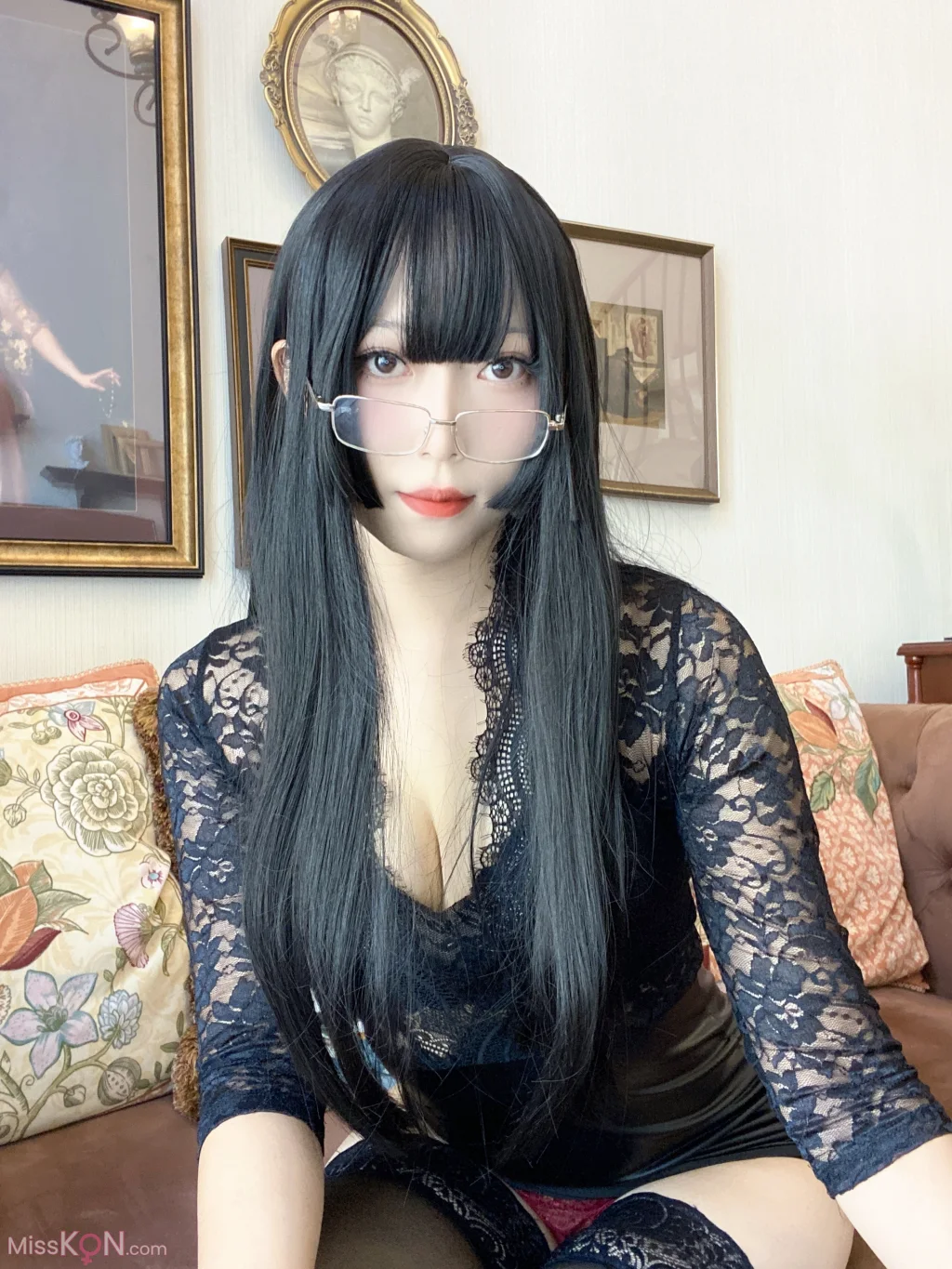 Coser@Money冷冷: 黑蕾丝 (48 photos) – Page 3