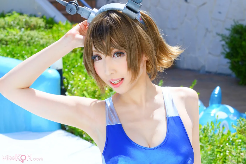 Coser@Reku Momoiro (桃色れく): 提督の水遊び! (151 photos) – Page 2