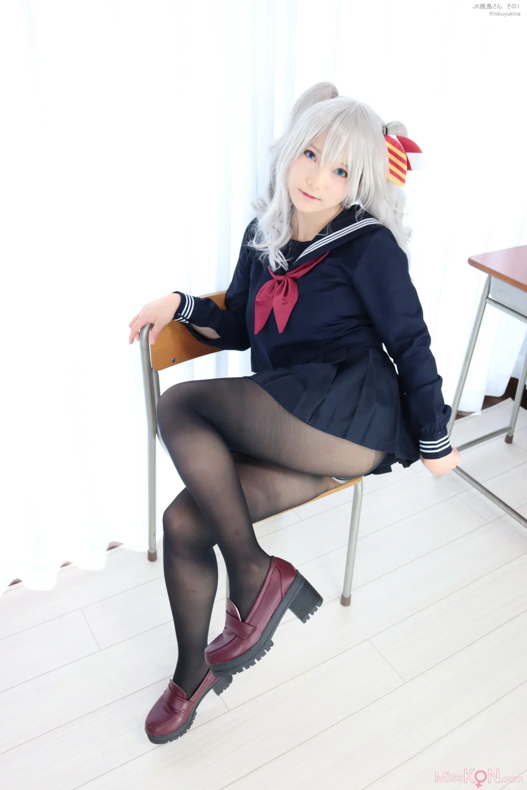 Coser@Yukina (雪菜): JK鹿島さん その1 (129 photos)