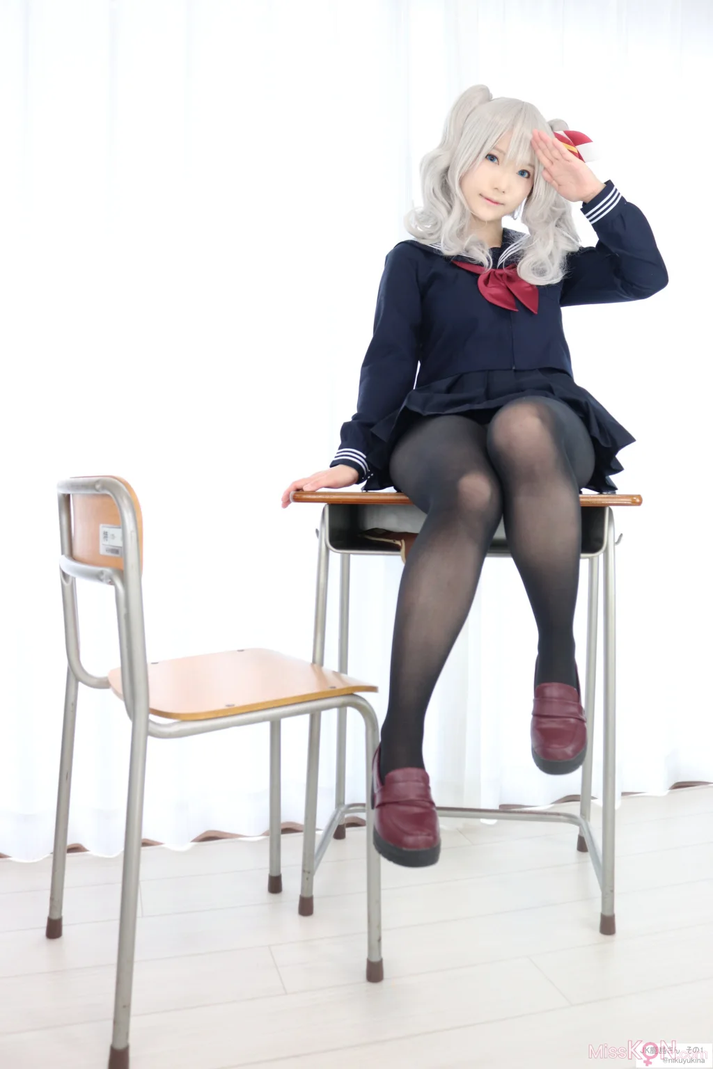 Coser@Yukina (雪菜): JK鹿島さん その1 (129 photos)