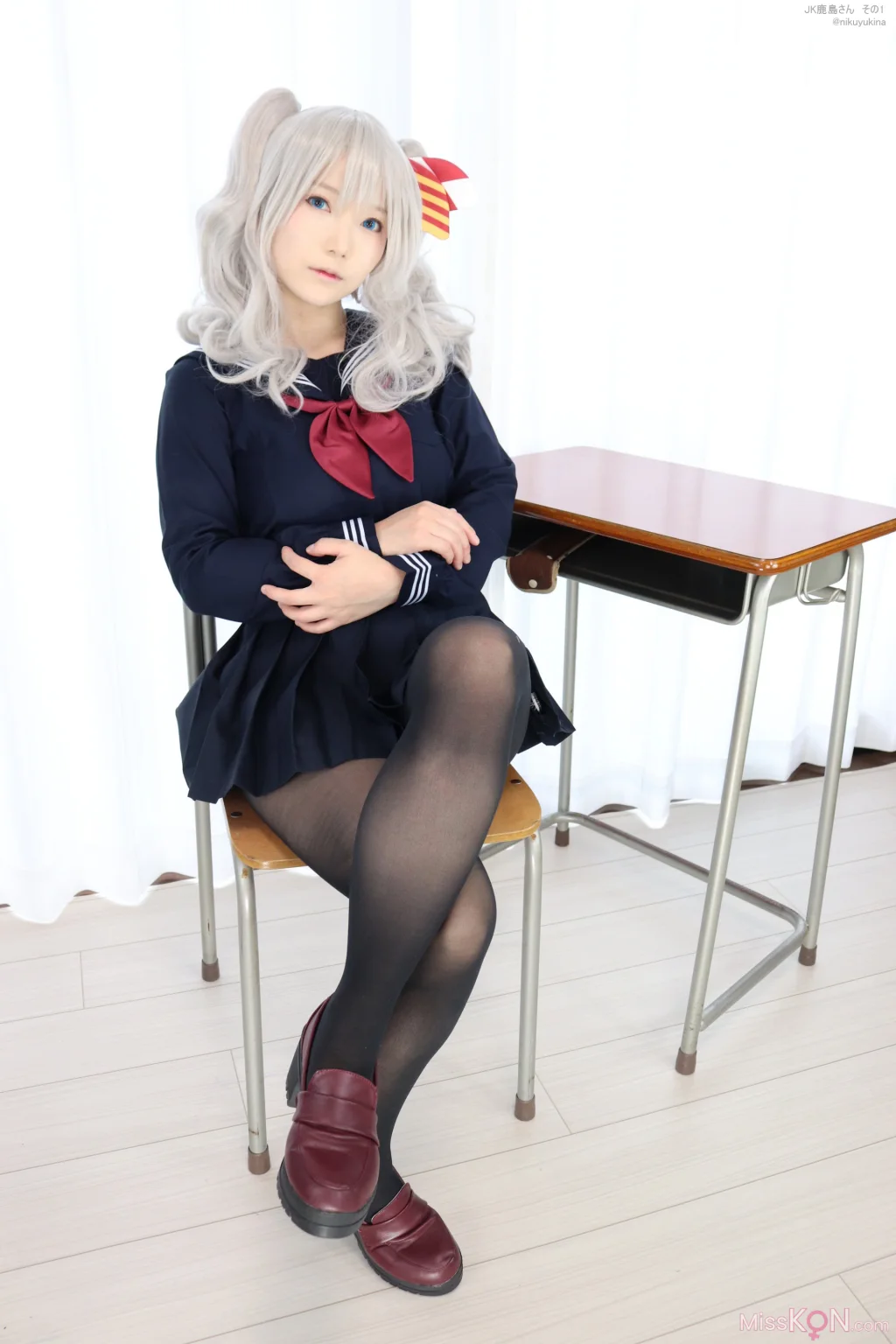 Coser@Yukina (雪菜): JK鹿島さん その1 (129 photos)