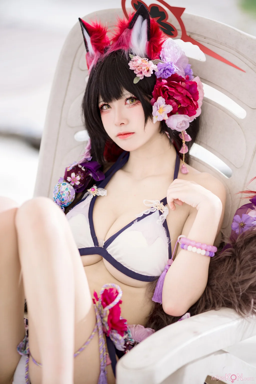 Coser@九柒喵: 蔚蓝档案 狐坂若藻 泳装 (23 photos) – Page 2