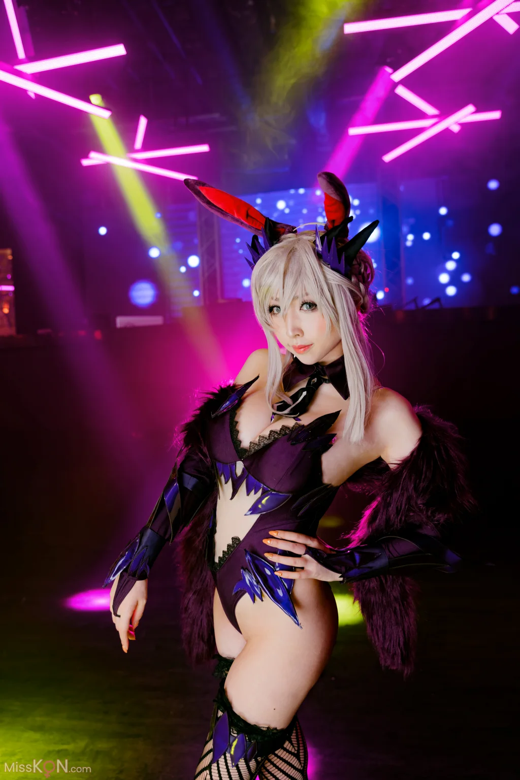 Coser@Reku Momoiro (桃色れく): FGO❤槍オルタバニーガール写真集 (125 photos)