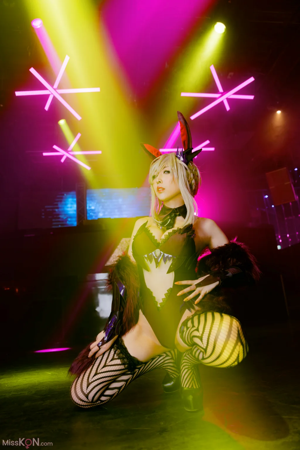 Coser@Reku Momoiro (桃色れく): FGO❤槍オルタバニーガール写真集 (125 photos)