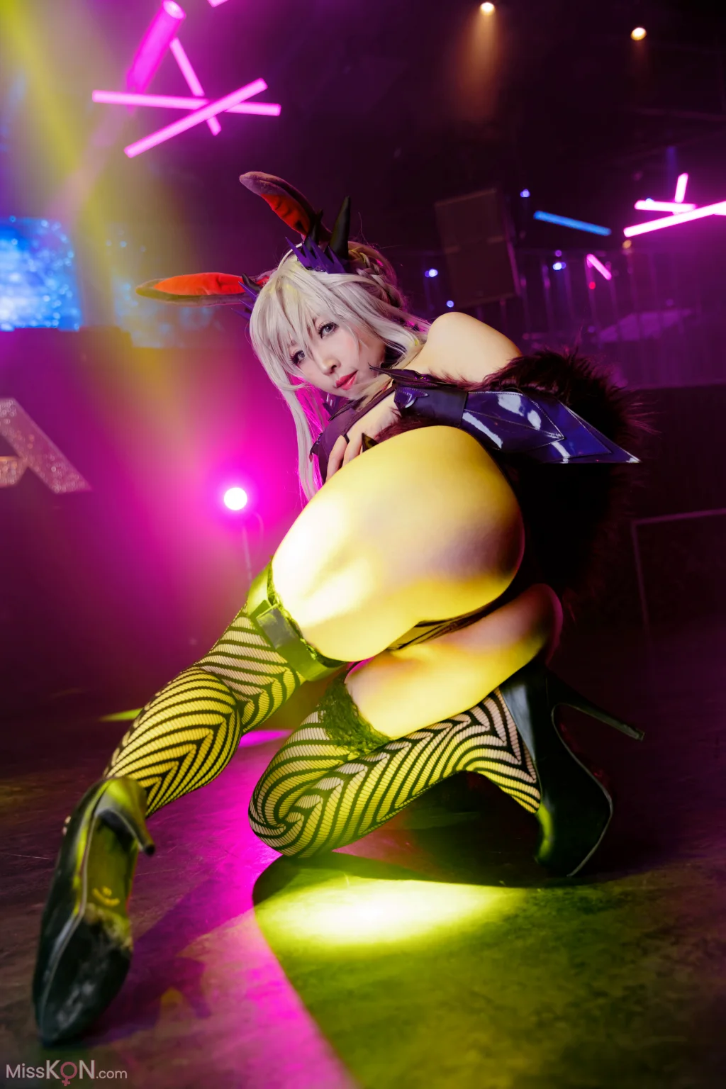 Coser@Reku Momoiro (桃色れく): FGO❤槍オルタバニーガール写真集 (125 photos)