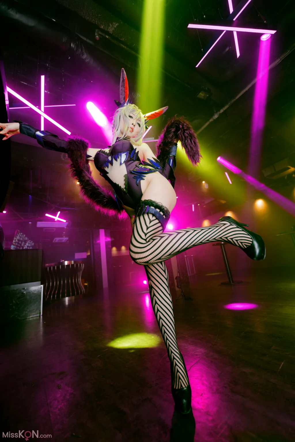 Coser@Reku Momoiro (桃色れく): FGO❤槍オルタバニーガール写真集 (125 photos)