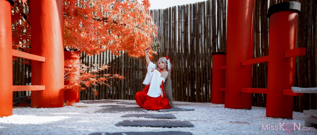 Coser@是三不是世w: 碧蓝航线 可畏 巫女 (21 photos) – Page 2