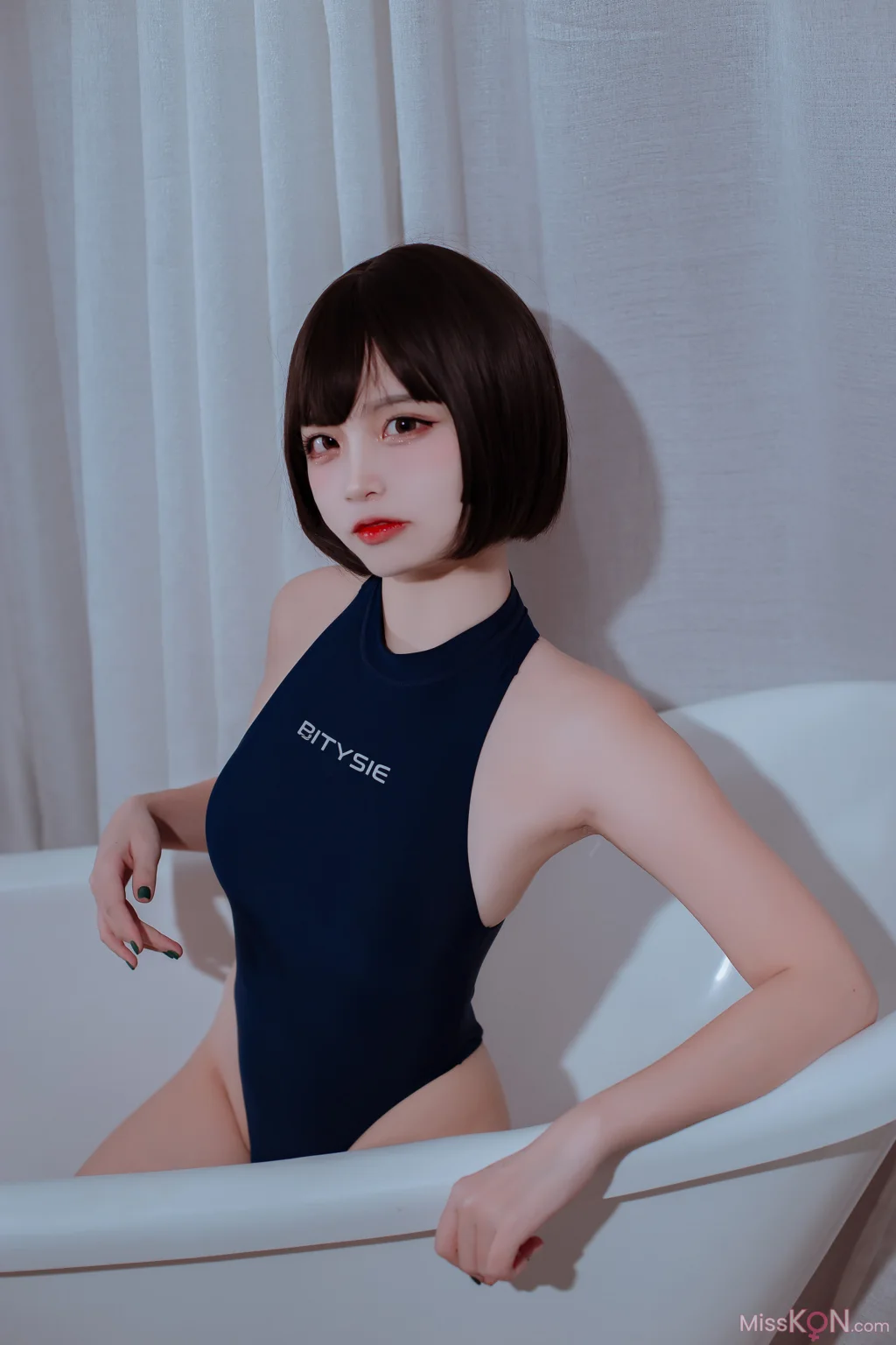 Coser@二佐Nisa: 私房竞泳 (40 photos)