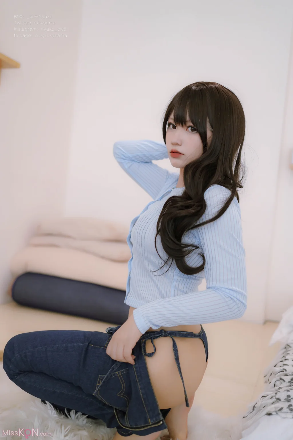Coser@Nyako喵子: 牛仔裤 (76 photos + 1 video) – Page 2