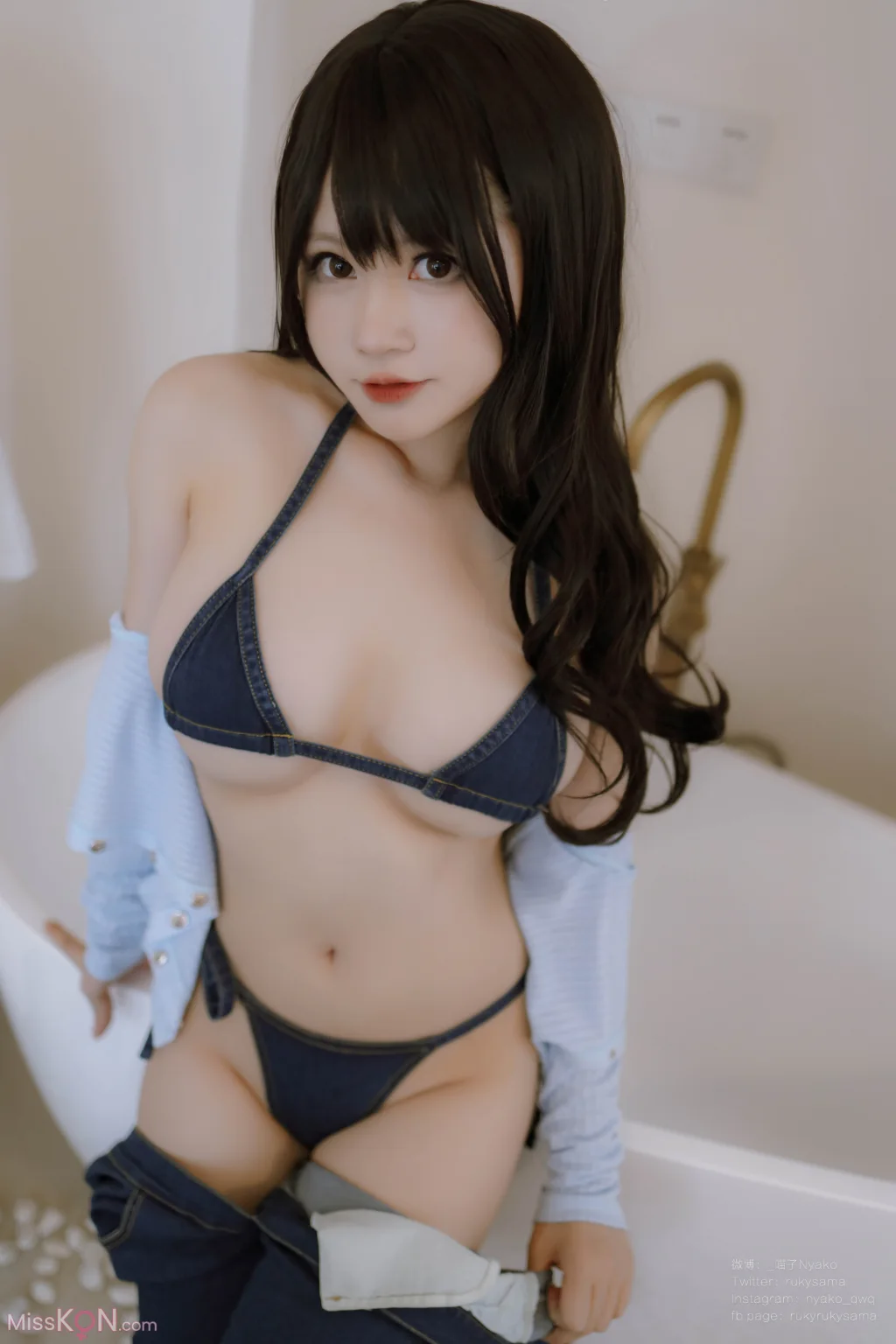 Coser@Nyako喵子: 牛仔裤 (76 photos + 1 video) – Page 3