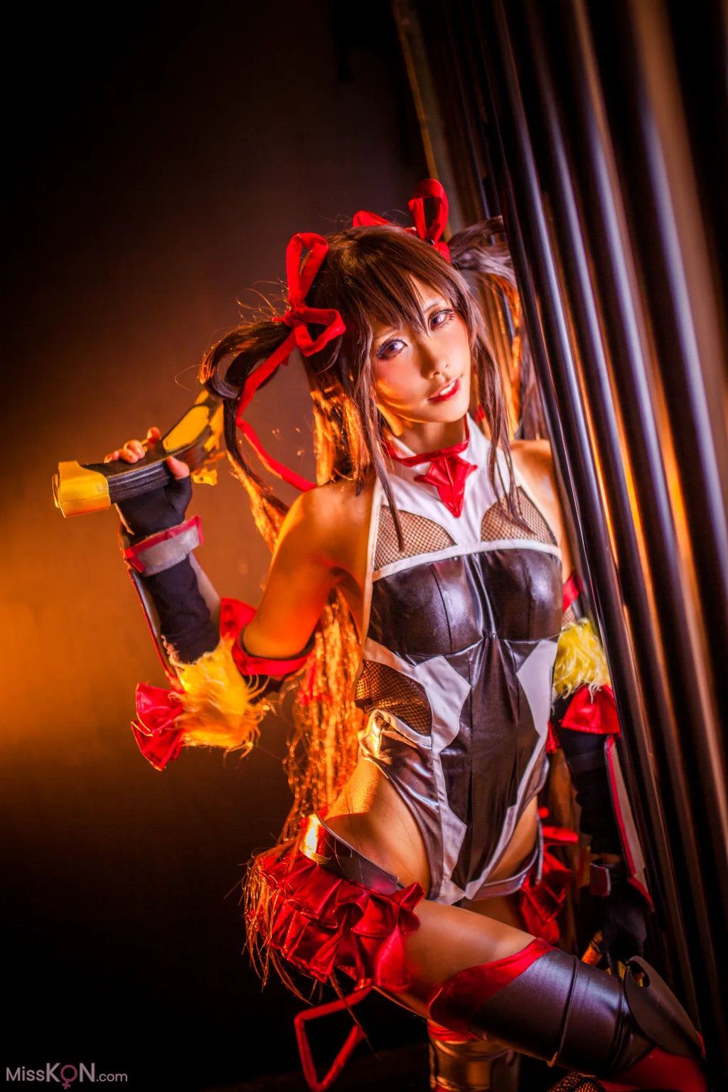 Coser@零崎沙耶: 対魔忍ユキカゼ 水城ゆきかぜ コスプレ写真集 (19 photos)
