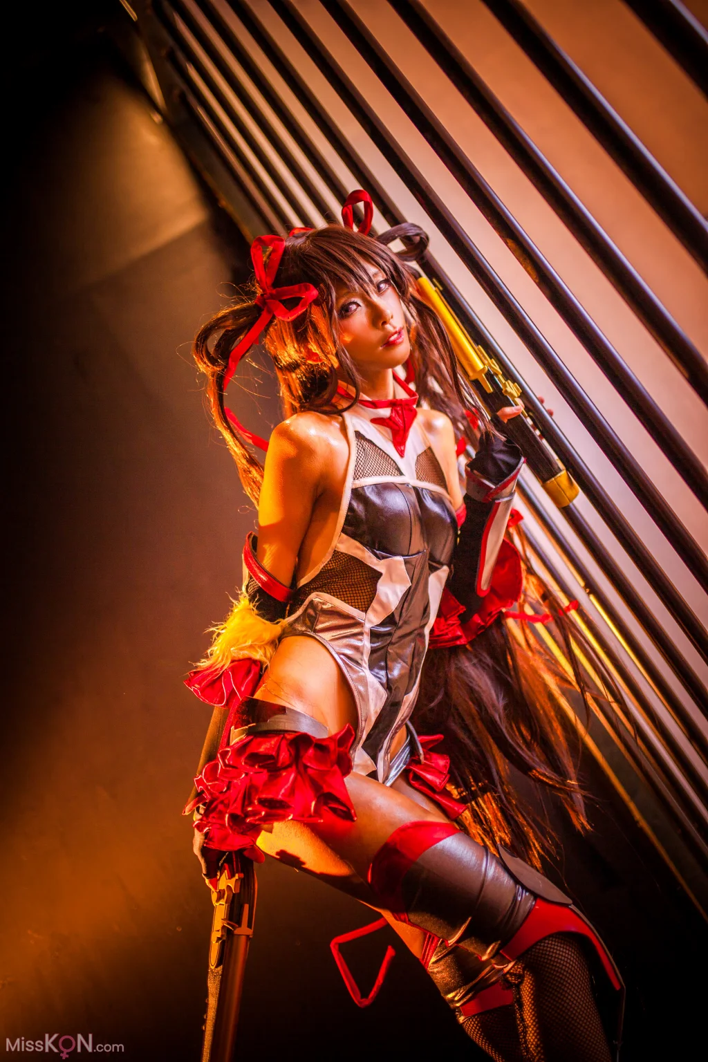 Coser@零崎沙耶: 対魔忍ユキカゼ 水城ゆきかぜ コスプレ写真集 (19 photos)
