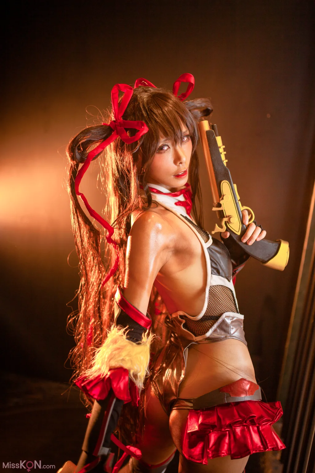 Coser@零崎沙耶: 対魔忍ユキカゼ 水城ゆきかぜ コスプレ写真集 (19 photos)