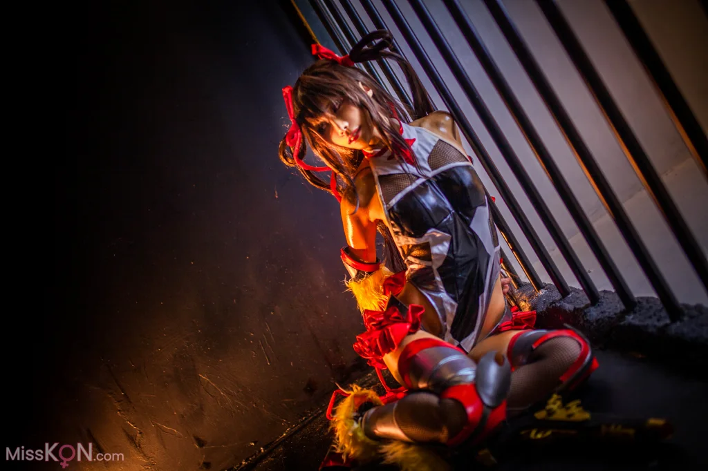 Coser@零崎沙耶: 対魔忍ユキカゼ 水城ゆきかぜ コスプレ写真集 (19 photos)