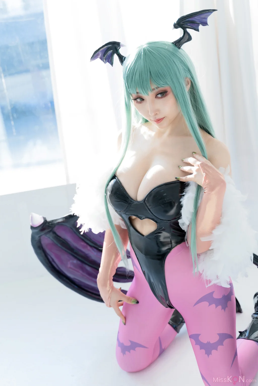 Coser@Reku Momoiro (桃色れく): ヴァンパイアモリガン (243 photos)