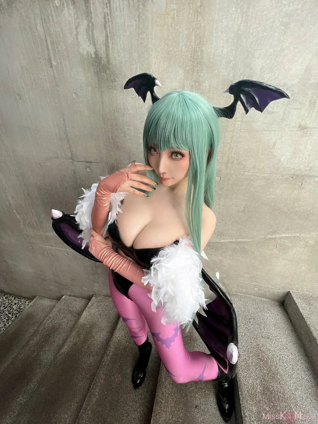 Coser@Reku Momoiro (桃色れく): ヴァンパイアモリガン (243 photos) – Page 2