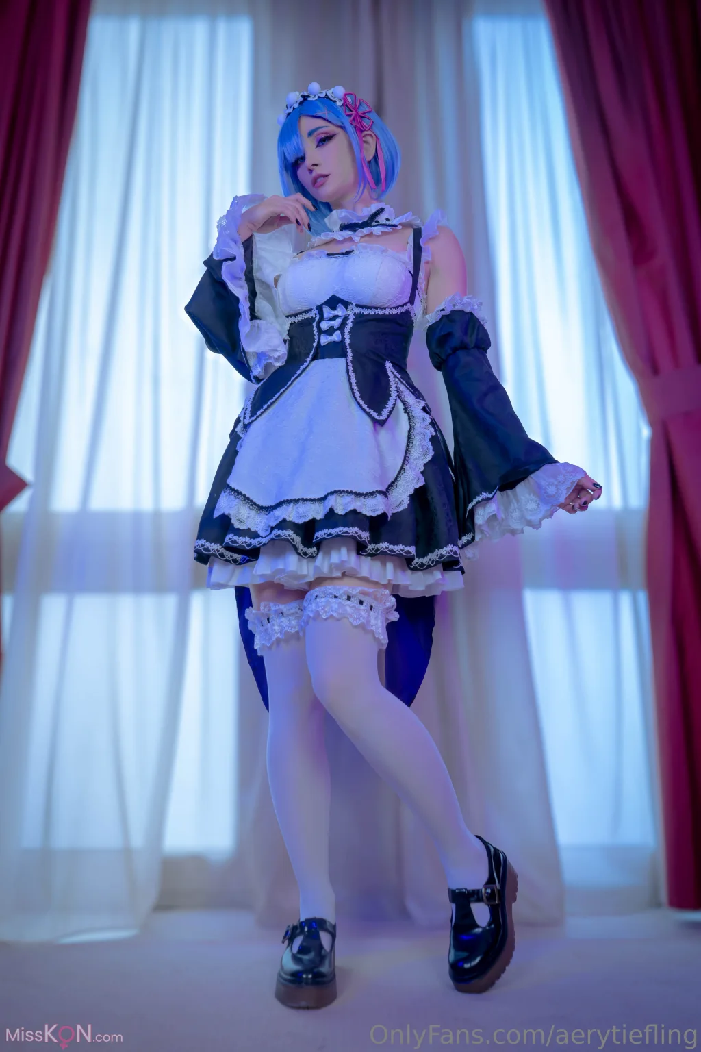 Coser@Aery Tiefling: Rem (50 photos + 4 videos)