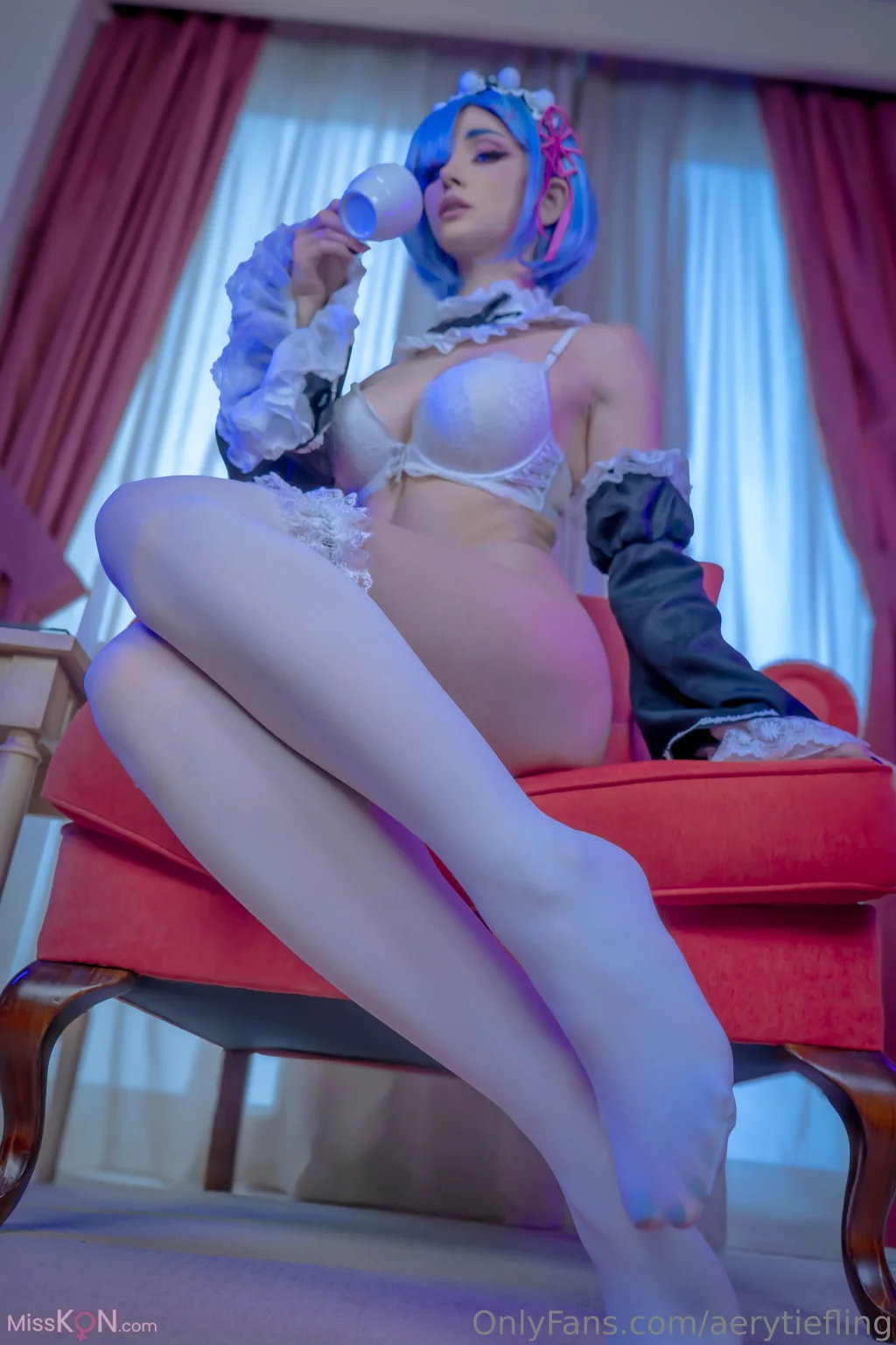 Coser@Aery Tiefling: Rem (50 photos + 4 videos)