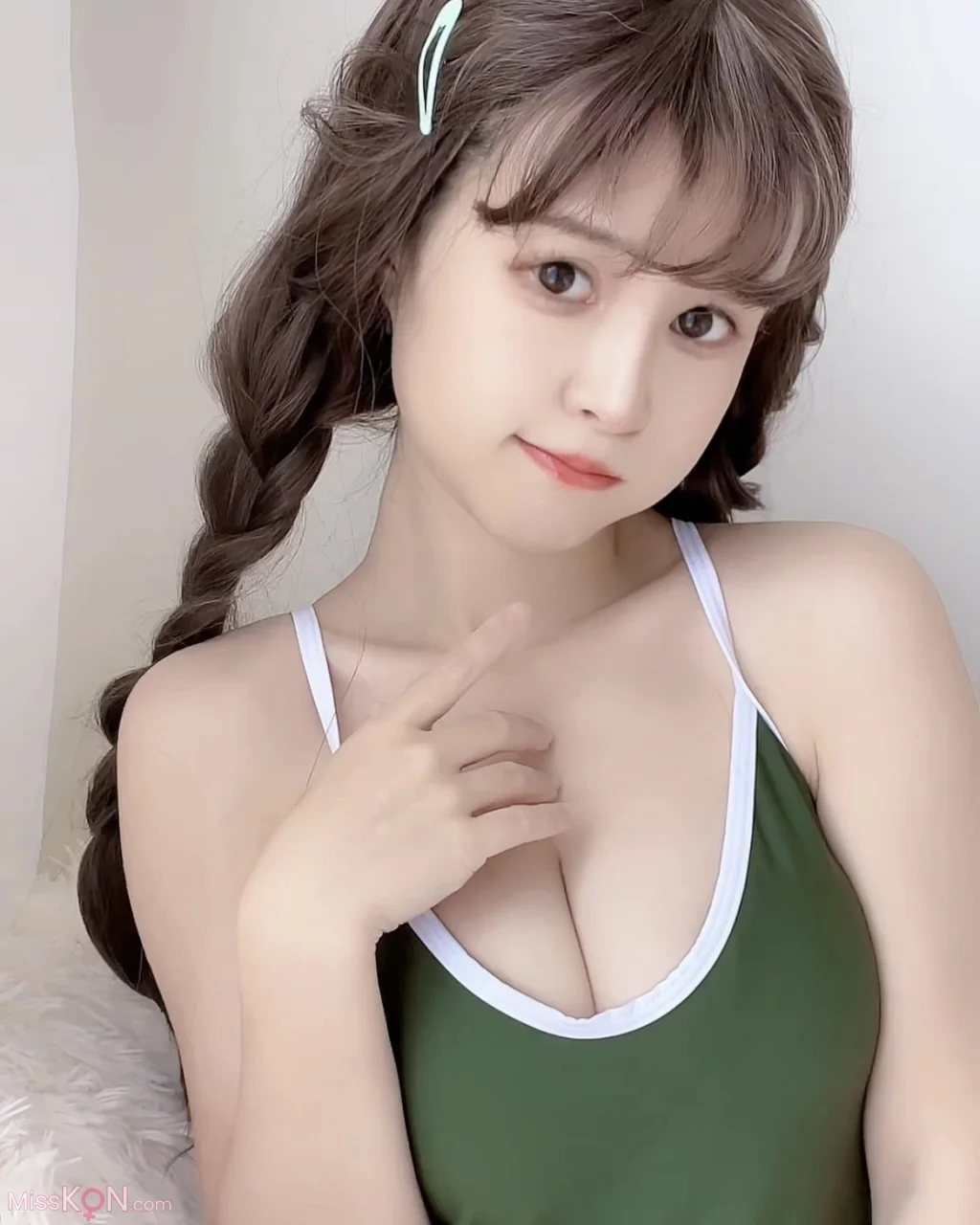 Coser@晕崽Zz: 绿 (50 photos + 1 video) – Page 2