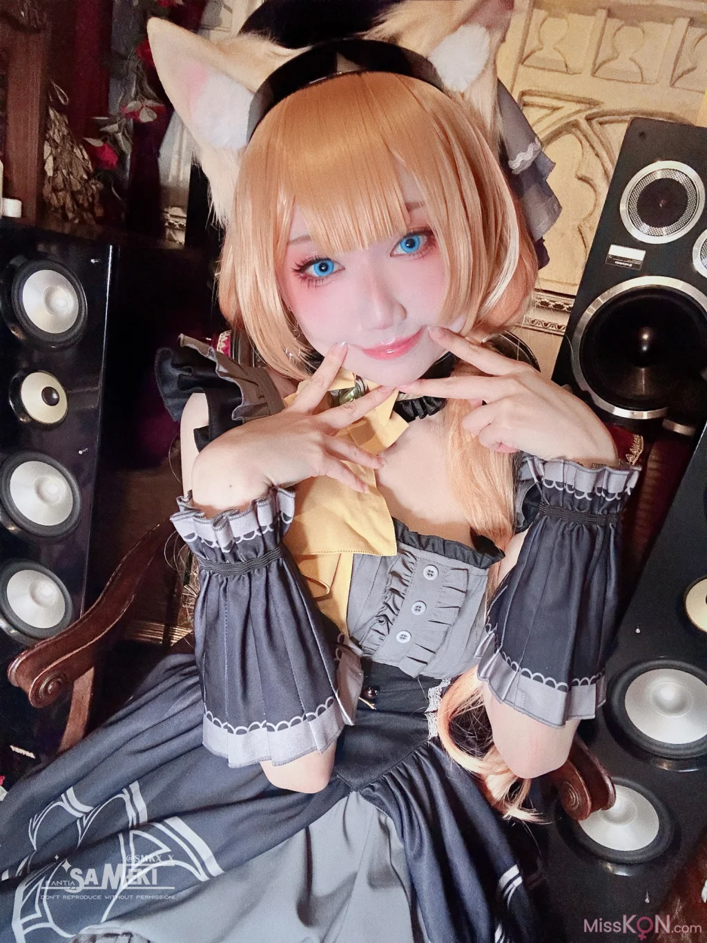 Coser@Sameki: Blue Archive Mari (24 photos)