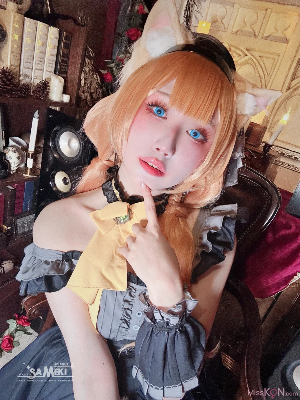 Coser@Sameki: Blue Archive Mari (24 photos)