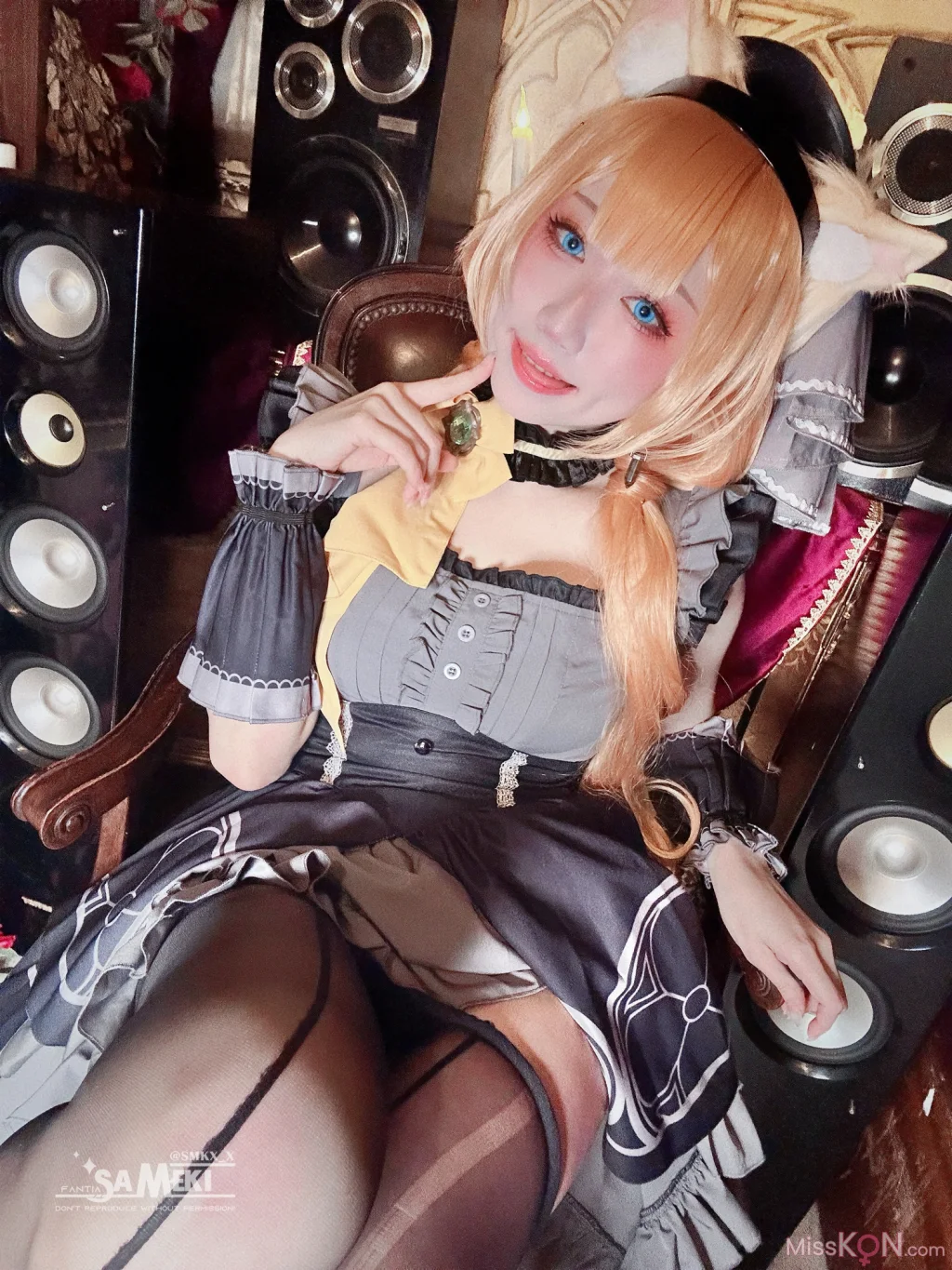 Coser@Sameki: Blue Archive Mari (24 photos)