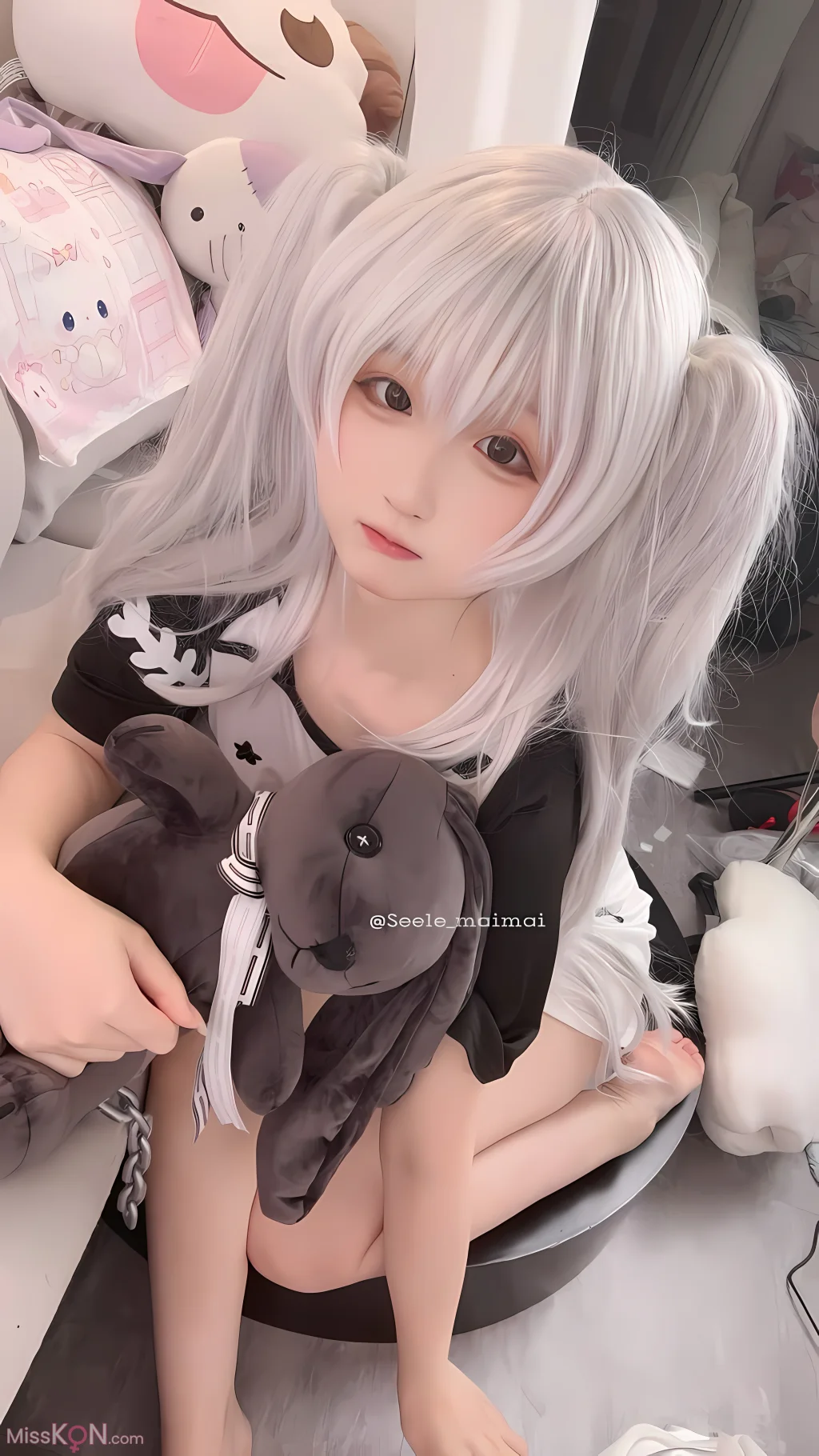 Coser@Seele麦麦: 白色双马尾 (16 photos) – Page 2