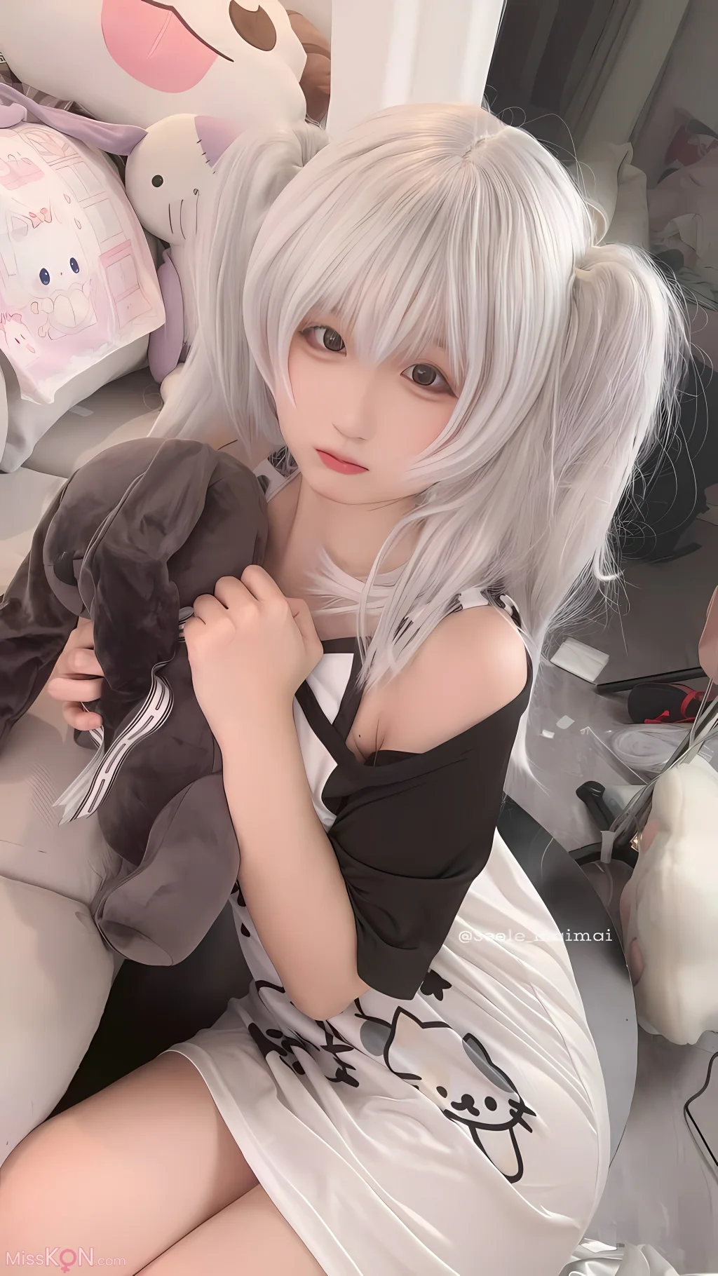 Coser@Seele麦麦: 白色双马尾 (16 photos) – Page 2