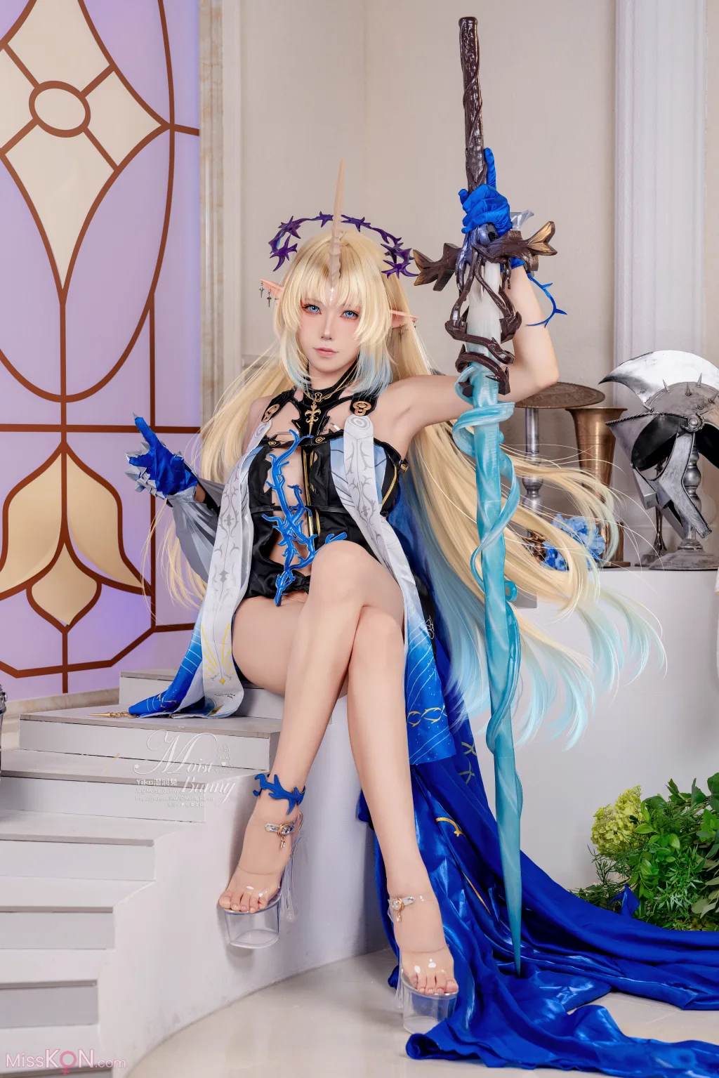 Coser@黏黏团子兔: 08月作品『鸣潮-芙露德莉斯』 (101 photos + 2 videos)