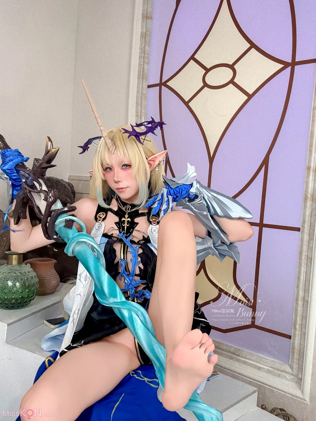 Coser@黏黏团子兔: 08月作品『鸣潮-芙露德莉斯』 (101 photos + 2 videos) – Page 4