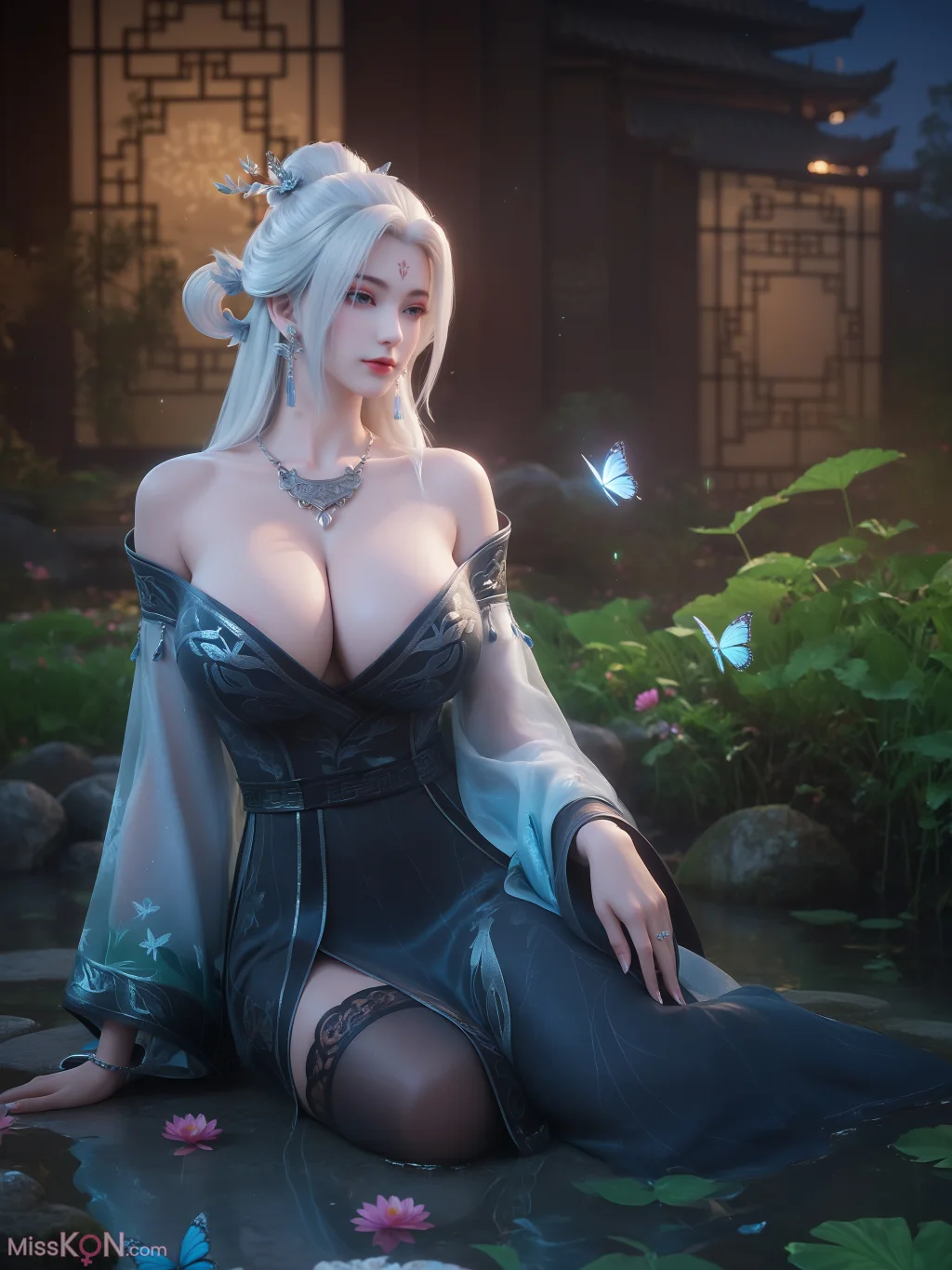 [AI Generated] 盘发小白 (61 photos)