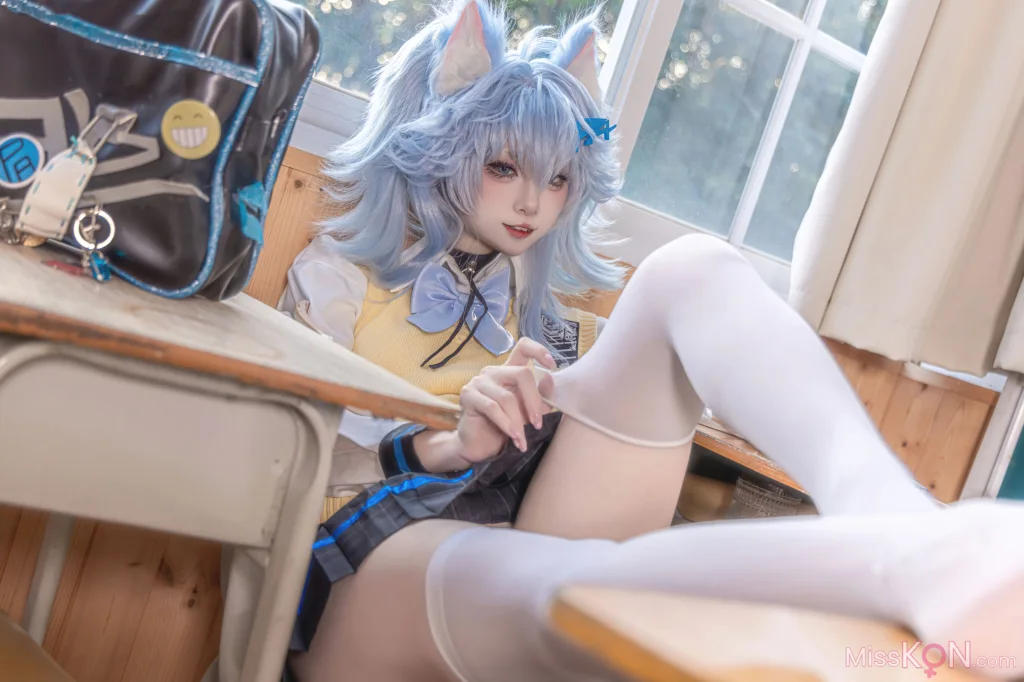 Coser@纸悦Etsu_ko: 少女前线 PA-15 高校心跳物语 (51 photos)