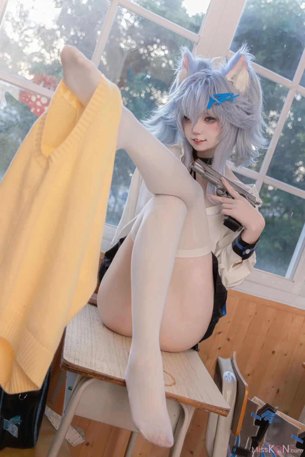 Coser@纸悦Etsu_ko: 少女前线 PA-15 高校心跳物语 (51 photos) – Page 2