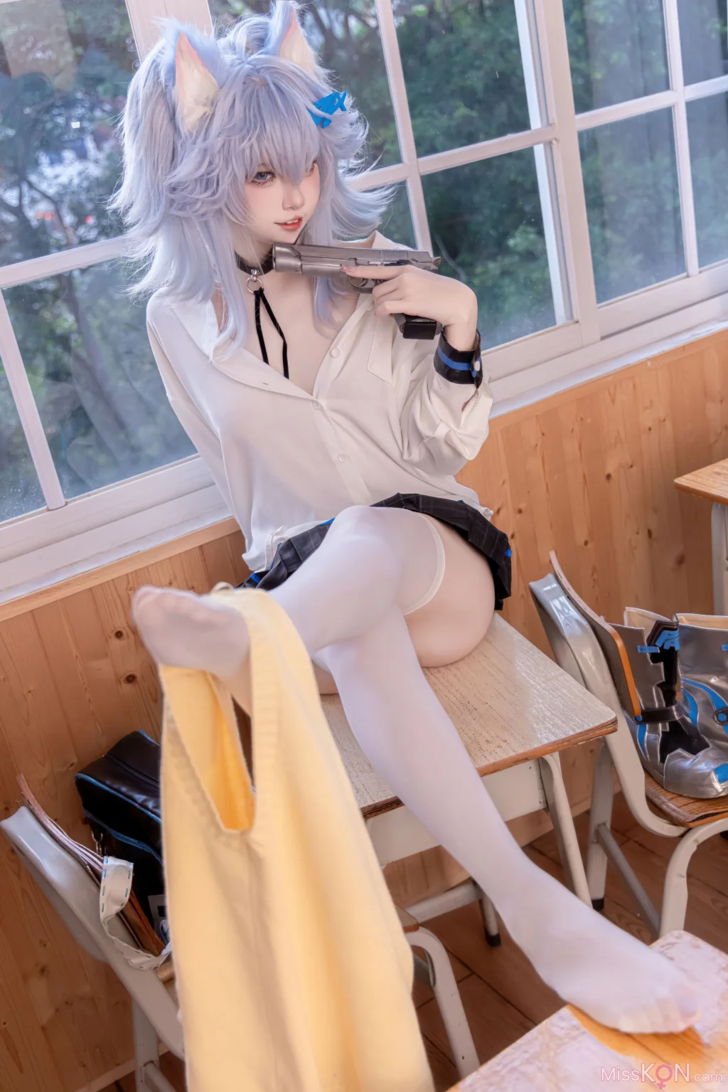 Coser@纸悦Etsu_ko: 少女前线 PA-15 高校心跳物语 (51 photos) – Page 2
