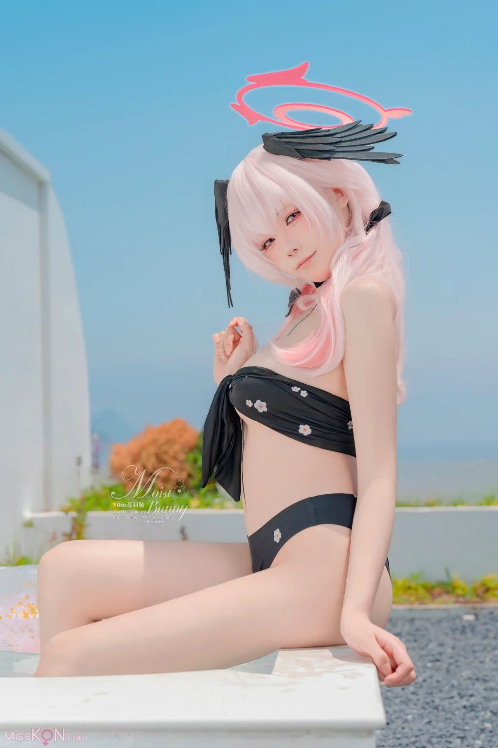 Coser@黏黏团子兔: 08月作品『下江小春 泳装』Honey (96 photos + 2 videos) – Page 2