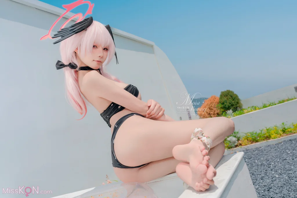 Coser@黏黏团子兔: 08月作品『下江小春 泳装』Honey (96 photos + 2 videos) – Page 2