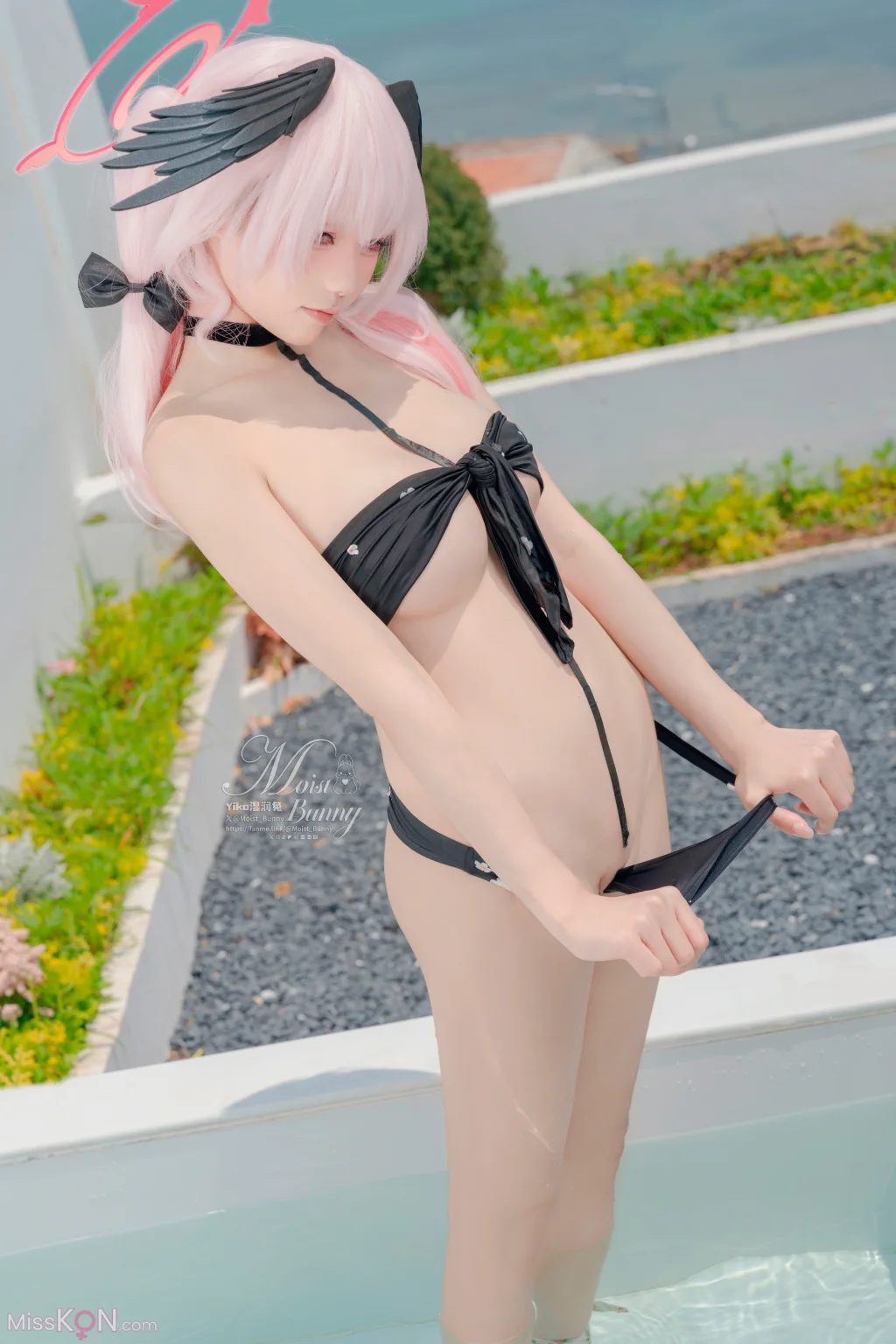 Coser@黏黏团子兔: 08月作品『下江小春 泳装』Honey (96 photos + 2 videos) – Page 3
