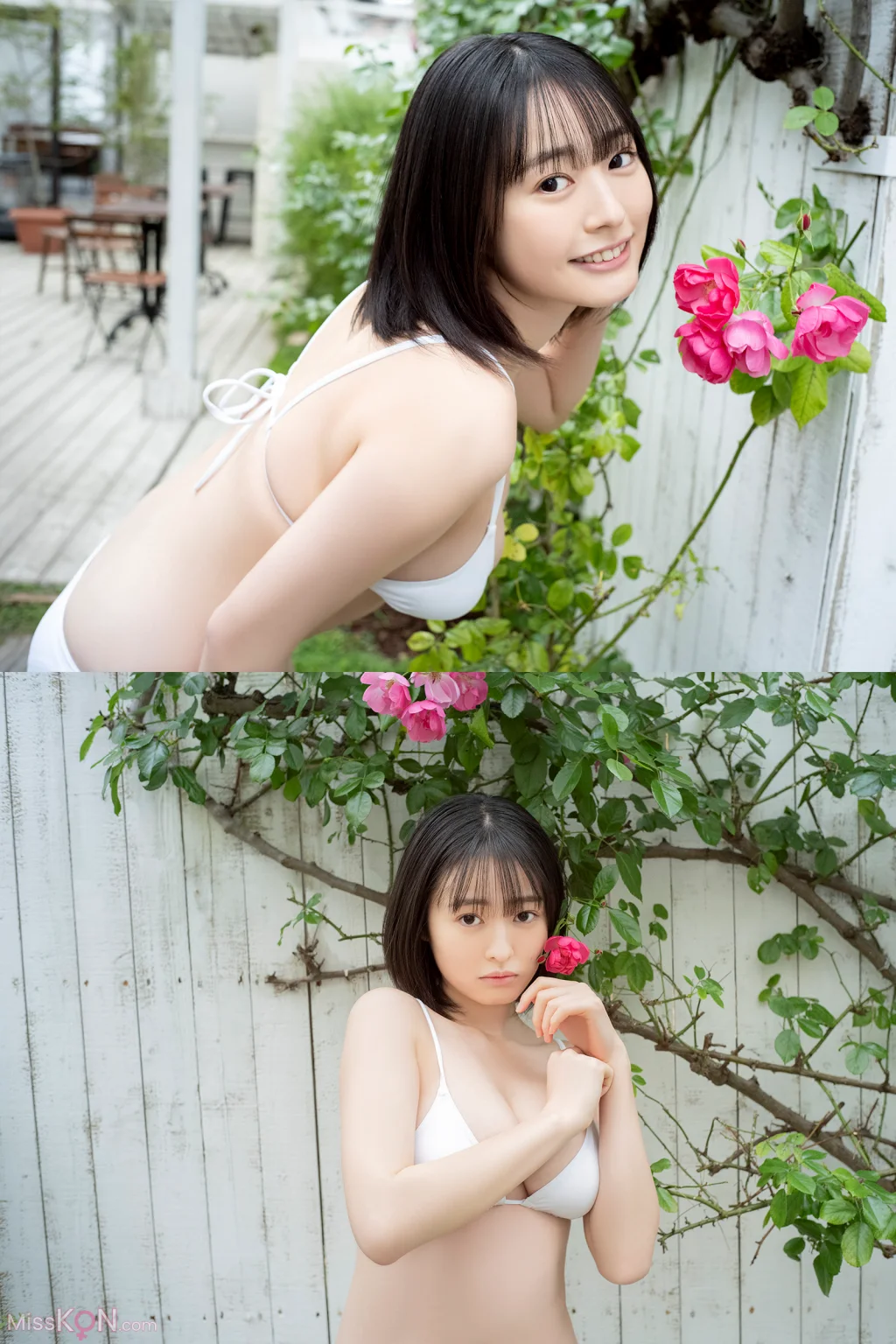 [JP] Miu Shirahama (白濱美兎): 漫画アクションデジタル写真集 「Pure White」 (49 photos) – Page 3
