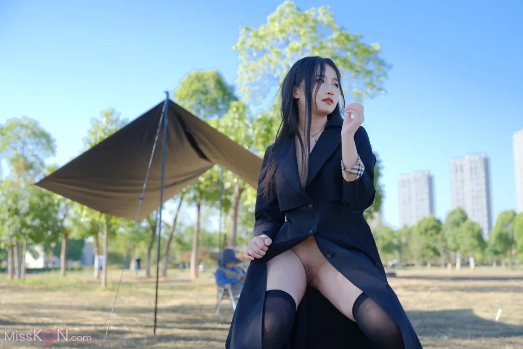 [Private Photoshoot] 小泽: 黑丝御姐 户外露出 (1201 photos + 2 videos) – Page 2