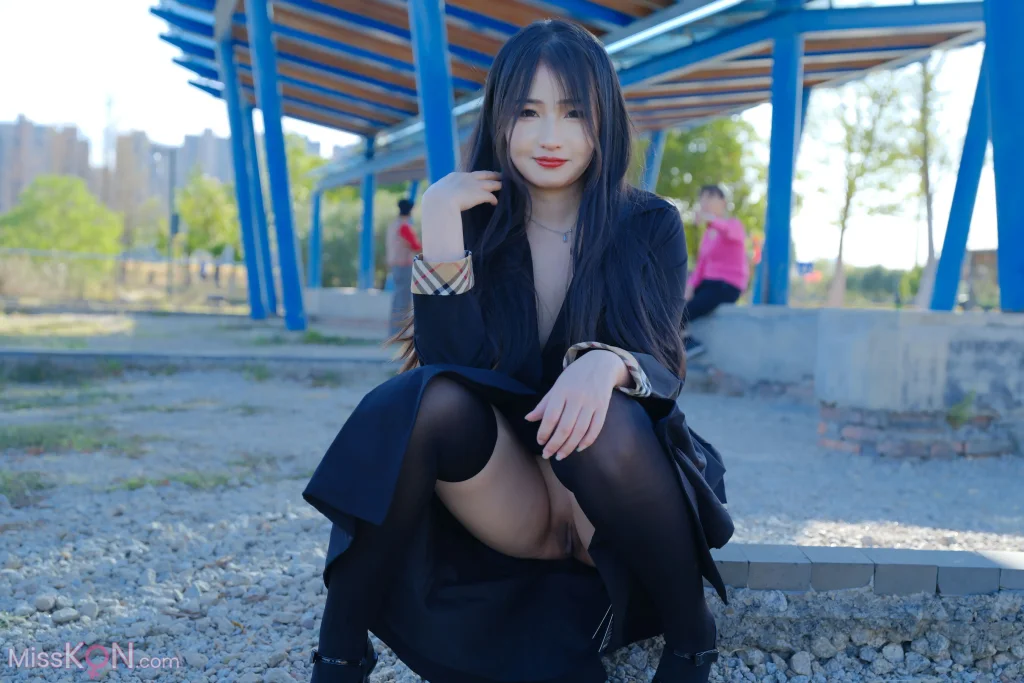 [Private Photoshoot] 小泽: 黑丝御姐 户外露出 (1201 photos + 2 videos) – Page 3