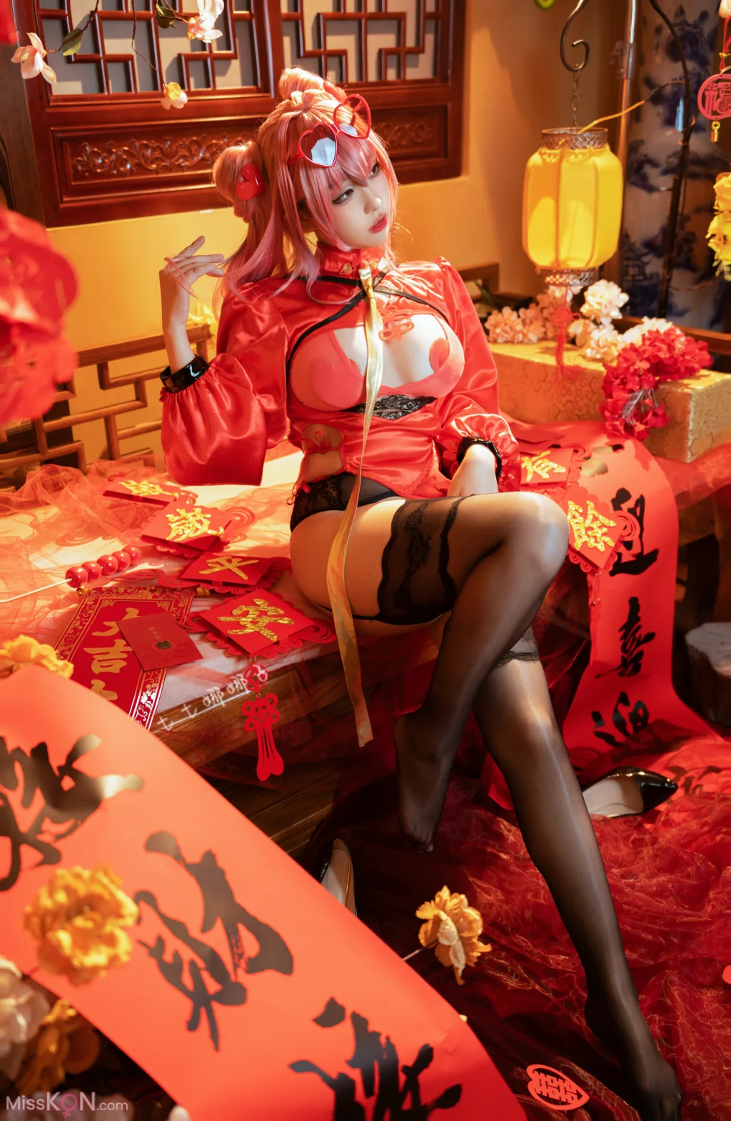 Coser@七七娜娜子: 布莱默顿新春旗袍 (108 photos + 6 videos) – Page 2