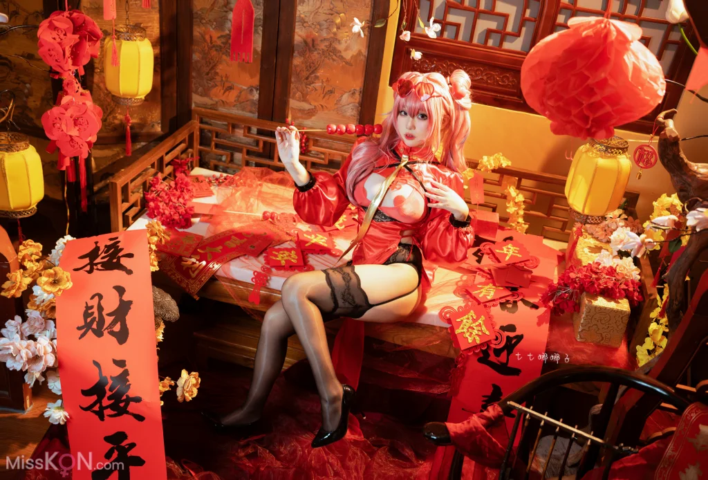 Coser@七七娜娜子: 布莱默顿新春旗袍 (108 photos + 6 videos) – Page 2