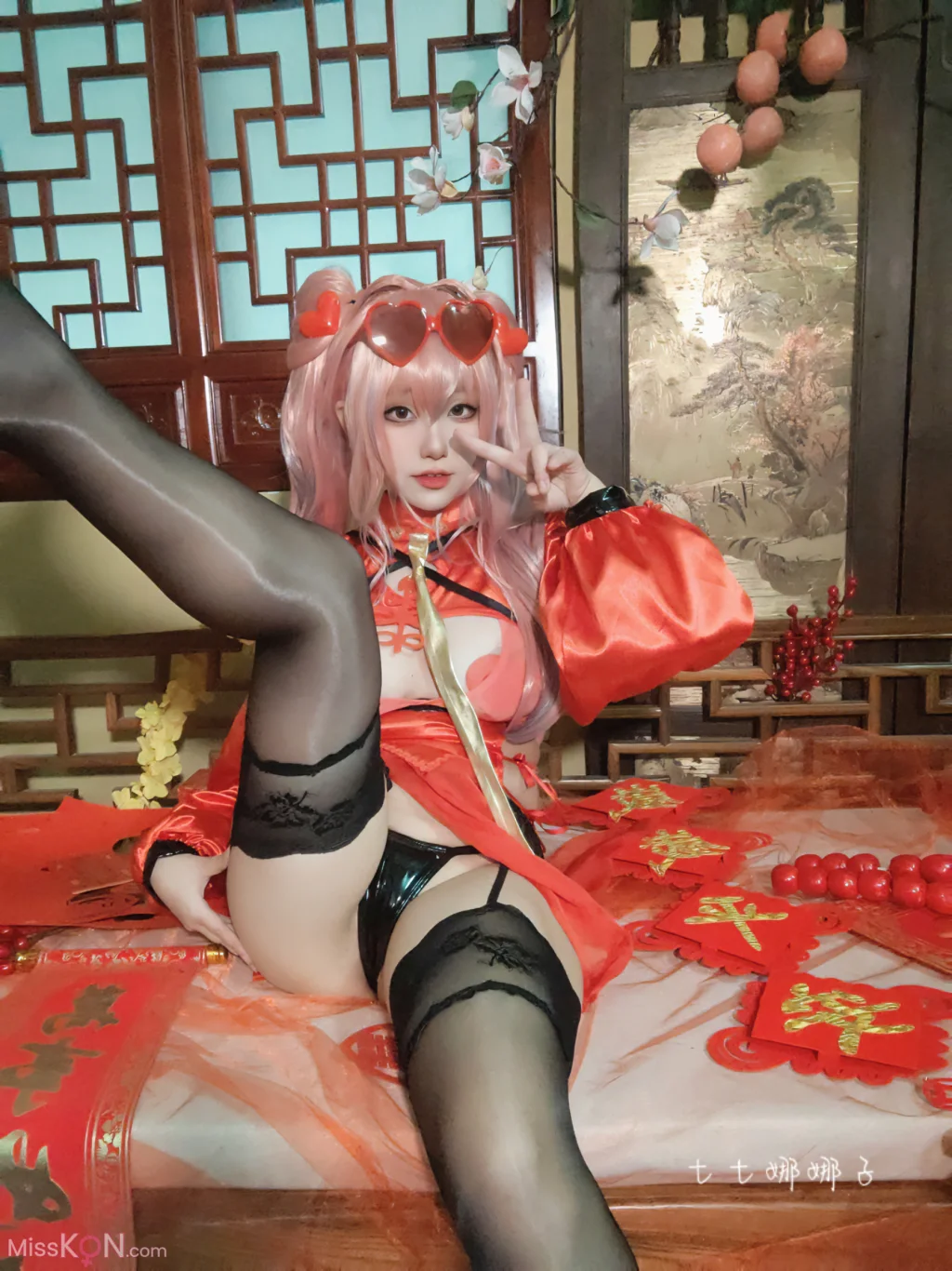 Coser@七七娜娜子: 布莱默顿新春旗袍 (108 photos + 6 videos) – Page 4