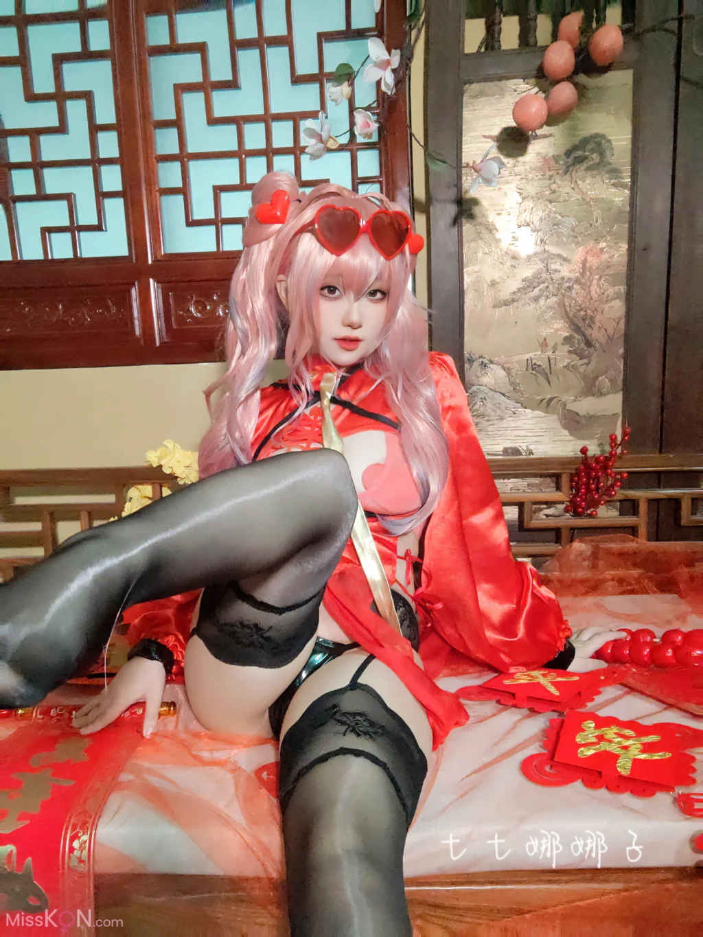 Coser@七七娜娜子: 布莱默顿新春旗袍 (108 photos + 6 videos) – Page 4