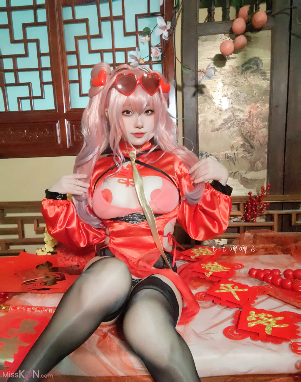 Coser@七七娜娜子: 布莱默顿新春旗袍 (108 photos + 6 videos) – Page 4